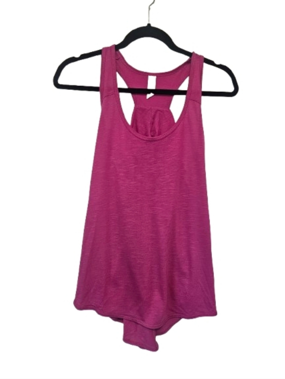 Bally Sleeveless Racerback Tank Top - Fuchsia Pink Women's Size Large
